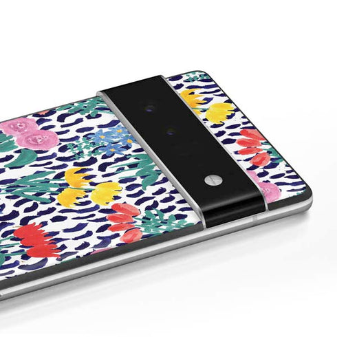 Bouffants and Broken Hearts Bouquets Print Google Pixel 6 Skin